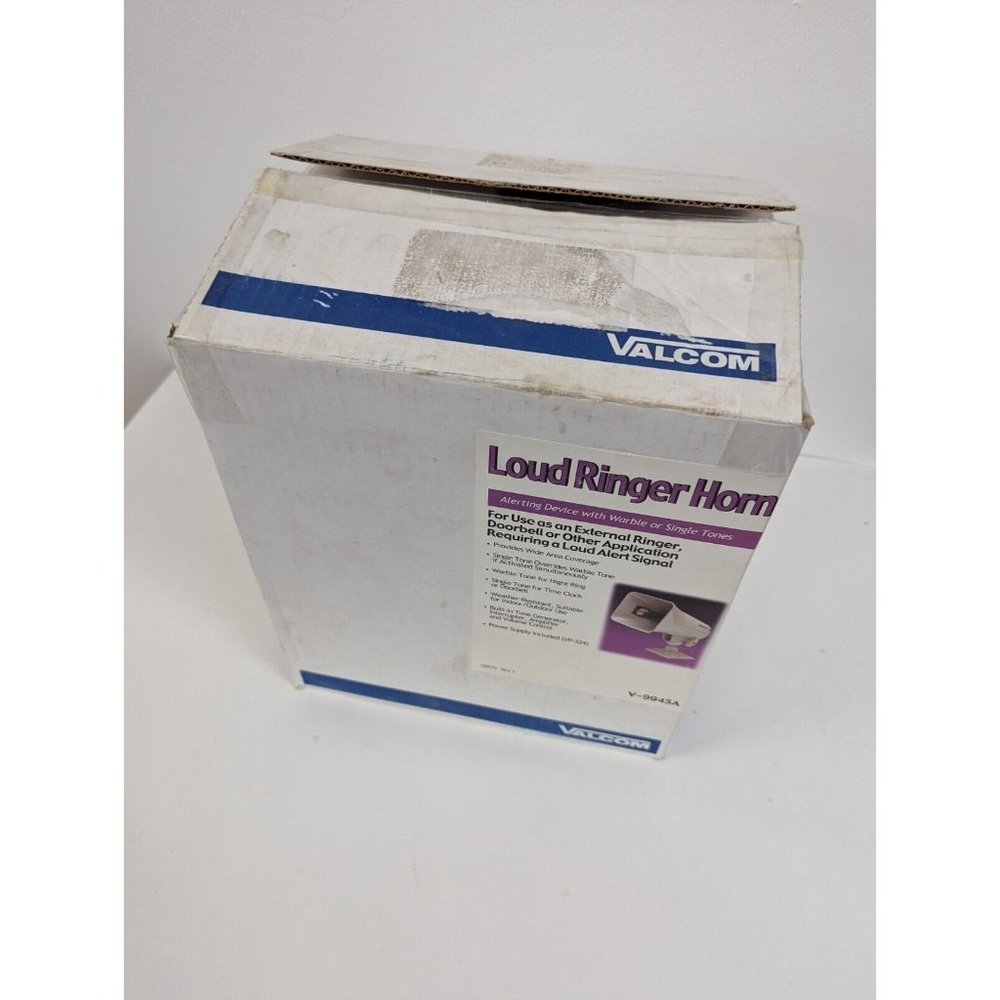 New Valcom Loud Ringer Horn Warble Or Single Tones V-9945A